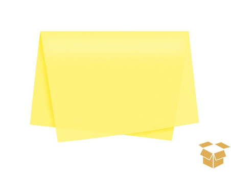 PAPEL SEDA AMARELO 50X60 ART FLOC C/100