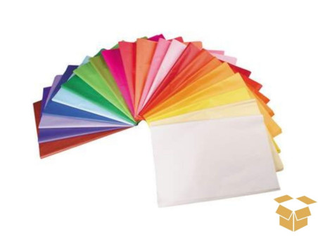 PAPEL SEDA VX.CORES SORTIDAS C/100