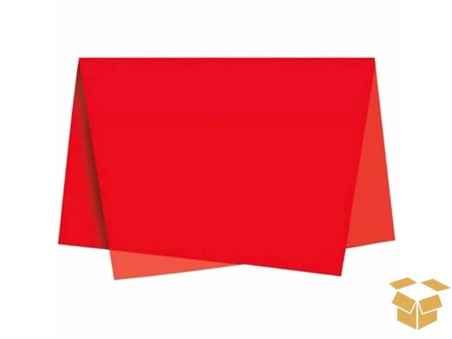 PAPEL SEDA VERMELHO 60X48CM.C/100