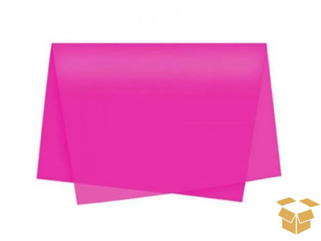 PAPEL SEDA ROSA PINK 60X48CM.C/100
