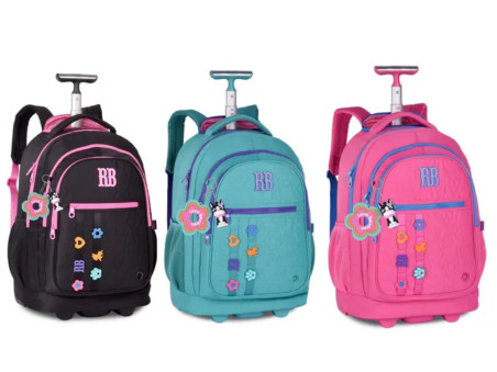 MOCHILA CAR.REBECCA BONBON NT.42CM.3D.