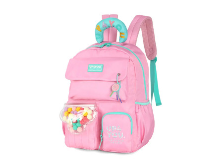 MOCHILA UP4YOU ORIGINAL ROSA 42CM. 1D.