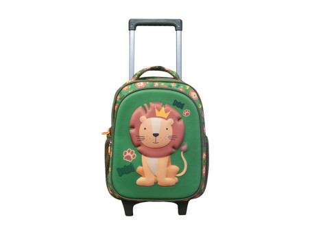 MOCHILA CAR.LEAO 3D CORES 34CM.2D.