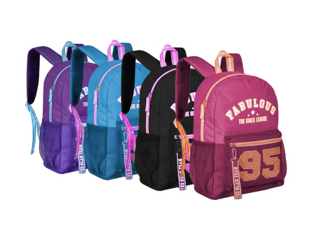 MOCHILA CLIO FABULOUS CORES 42CM.1D.