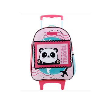 MOCHILA CAR.PANDA 38CM.RS.1D.