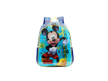 MOCHILA MICKEY 35CM.AZ/AM.1D.