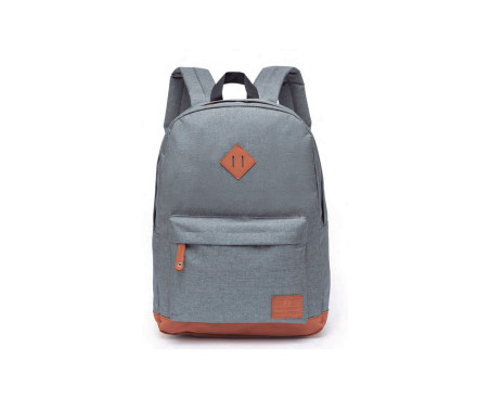 MOCHILA FERRAZZI CINZA 43CM.1D.