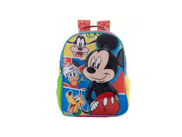 MOCHILA MICKEY CORES 40CM.1D.