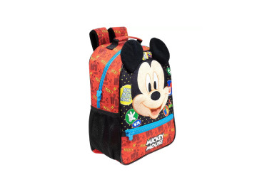 MOCHILA MICKEY VM/PT. 40CM.1D.