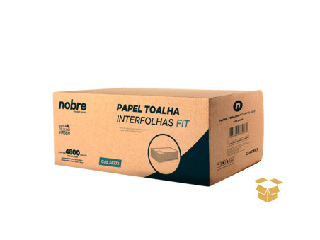 PAPEL TOALHA BR.100%CEL.20X20 FIT.C/4800