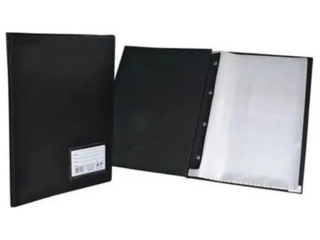 PASTA CATALOGO  50PL.006 OF.PLAST.PRETA.