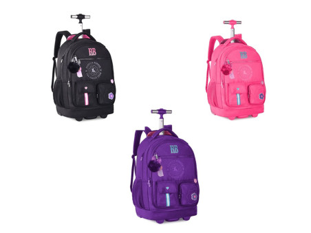 MOCHILA CAR.REBECCA BONBON 45CM.2D.