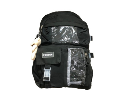 MOCHILA FASHION CHAVEIRO URSO NT.45CM.1D