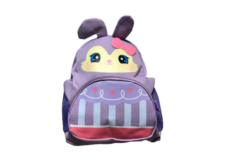 MOCHILA BICHINHOS LONA FEM.34CM 1D.