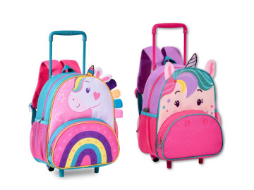 MOCHILA CAR.UNICORNIO CORES...