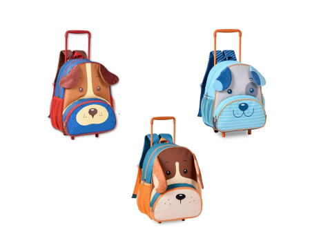 MOCHILA CAR.PETS CLIO CORES 33CM.1D.