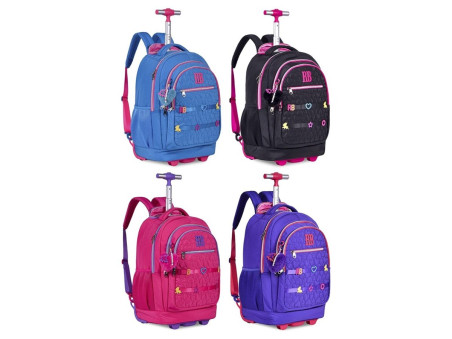 MOCHILA CAR.REBECCA BONBON 46CM.2D.