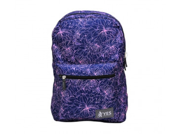 MOCHILA YES FLORES...