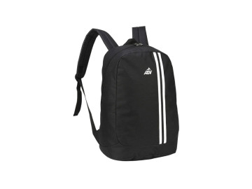 MOCHILA PRETA LISTRAS...