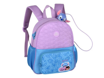 MOCHILA STITCH CORES 30CM. 1D.