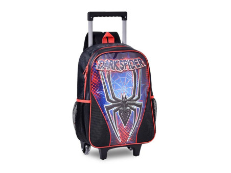 MOCHILA CAR.SPIDER DARK PT.38CM.1D.