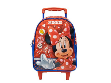 MOCHILA CAR.MINNIE X1 37CM.1D.