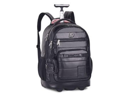 MOCHILA CAR.ALICE PALUCCI PR.NT.42CM.2D