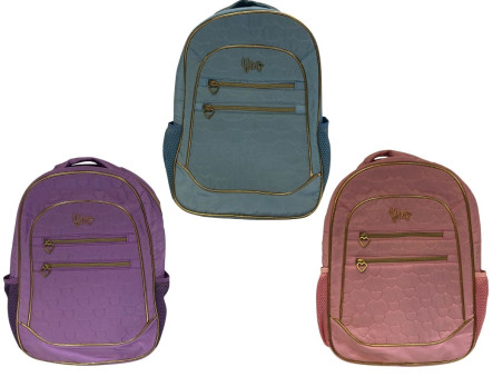 MOCHILA YINS CORACAO CORES 43CM.2D.