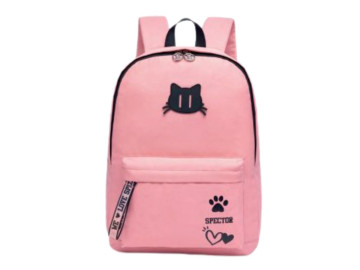 MOCHILA ROSA 44CM 1D.-3195