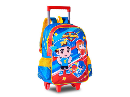 MOCHILA CAR.OS AVENTUREIROS 39CM.1D.