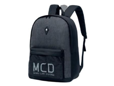 MOCHILA PRETA 44CM.1D.-0033