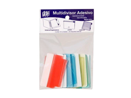 VISOR PASTA SUSPENSA ADESIVO TRANSP.C/20