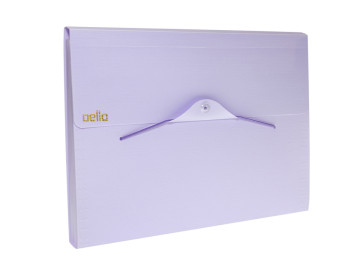 PASTA SANF.A4 12D.PP LILAS...