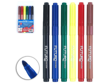 PINCEL ATOMICO 06 CORES FUTURO