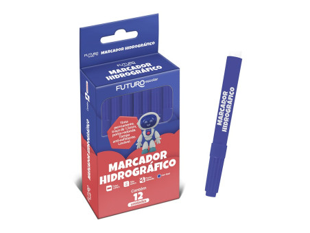 PINCEL ATOMICO AZUL FUTURO C/12