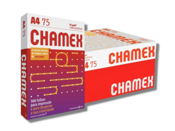 PAPEL A4 75G.CHAMEX 210X297...