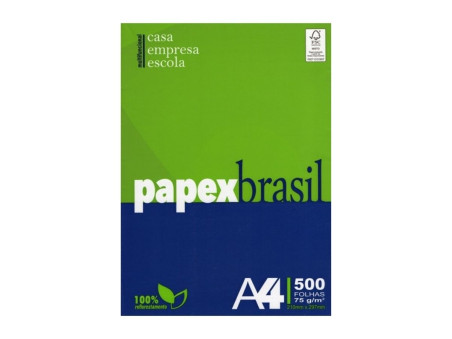 PAPEL A4 75G.PAPEX 210X297 C/500F.