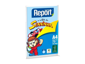 PAPEL COR A4 AZUL...