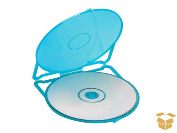 CAIXA CD/DVD AZUL PLASTICA...