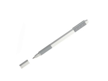 CANETA GEL LEGO CINZA