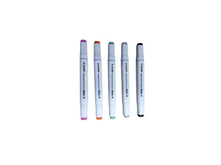 CANETA MARCADOR 2 PONTAS LEONORA-AV