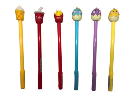 CANETA GEL SANDUICHE/MINIE/H.ARANHA