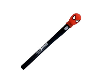 CANETA GEL AZ.SPIDER MAN LED
