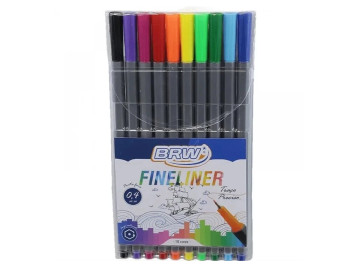 CANETA HIDR.FINE 10 CORES...