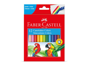 CANETA HIDR.12 CORES FABER