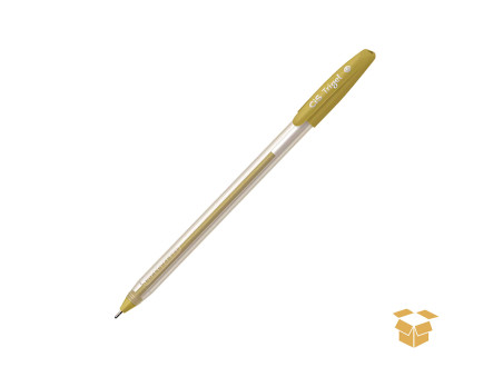 CANETA GEL OURO METALIC.TRIGEL 1,0MM C12