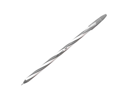 CANETA GEL SPIRO 0,7MM PRETA-AV.