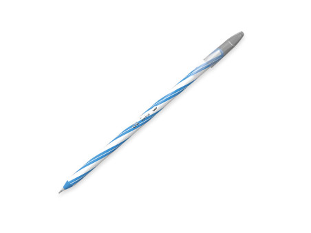 CANETA GEL SPIRO 0,7MM AZUL-AV.