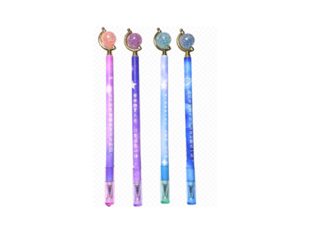 CANETA GEL PT.GLOBO CRISTAL