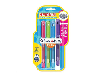 CANETA GEL 04 CORES...